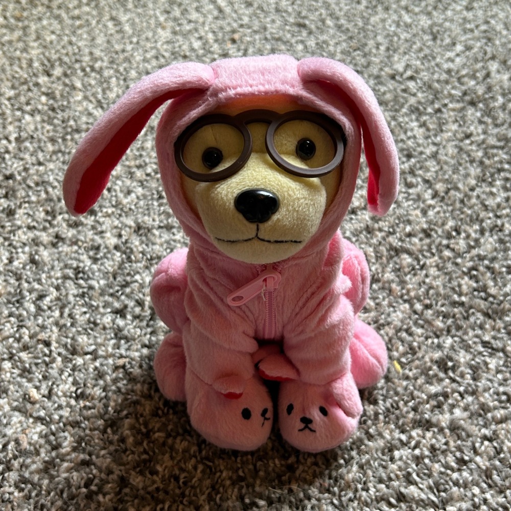 Raising Canes 2013 Limited Edition A Christmas Story Dog in Bunny Suit Plush